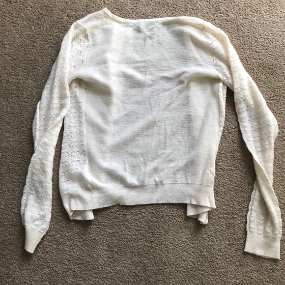 Creamy white small naf naf cardigan - Picture 6 of 6